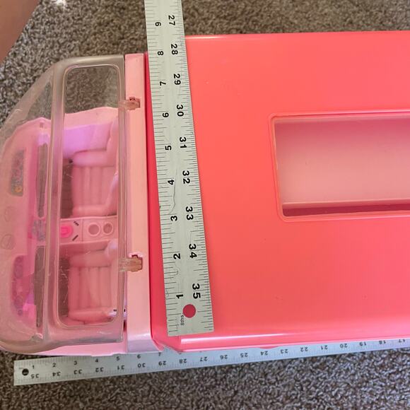 Vintage 1996 Barbie Mattel Large 59x45x30cm Pink Magical Motorhome Vehicle - Picture 12 of 16